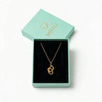 Aşk Düğümü Kolye | Fable Serisi | Altın Kaplama 925 Gümüş | Mihu Jewelry
