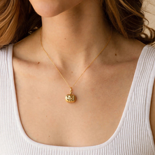Balkabağı Kolye | Season Serisi | 925 Gümüş | Mihu Jewelry