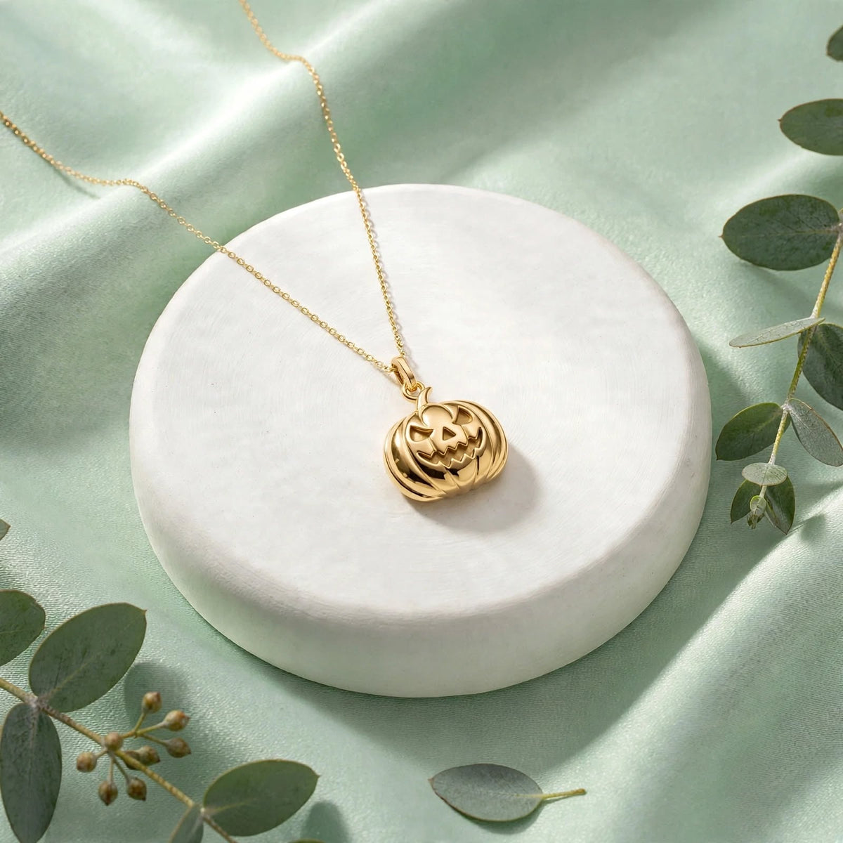 Balkabağı Kolye | Season Serisi | 925 Gümüş | Mihu Jewelry