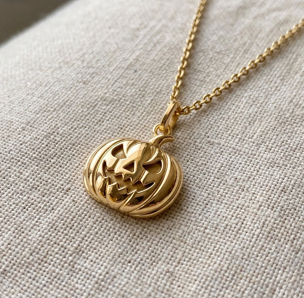 Balkabağı Kolye | Season Serisi | 925 Gümüş | Mihu Jewelry