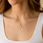 Çınar Yaprağı Kolye | Season Serisi | 925 Gümüş | Mihu Jewelry