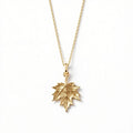 Çınar Yaprağı Kolye | Season Serisi | 925 Gümüş | Mihu Jewelry