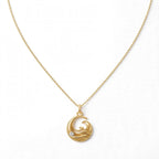 ESTP Dalga Kolye | Altın Kaplama 925 Gümüş | Mihu Jewelry