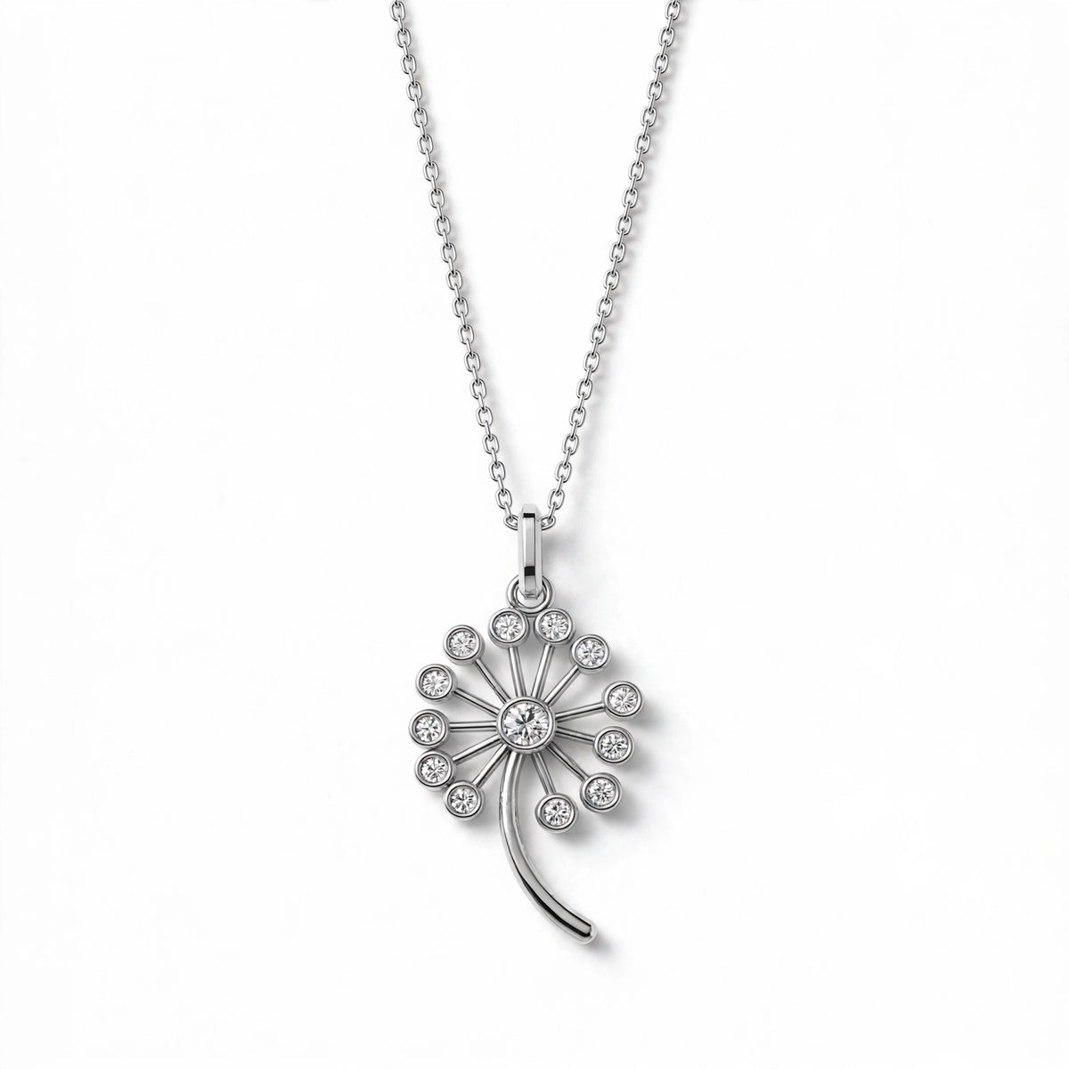 Karahindiba Kolye | Fable Serisi | 925 Gümüş | Mihu Jewelry