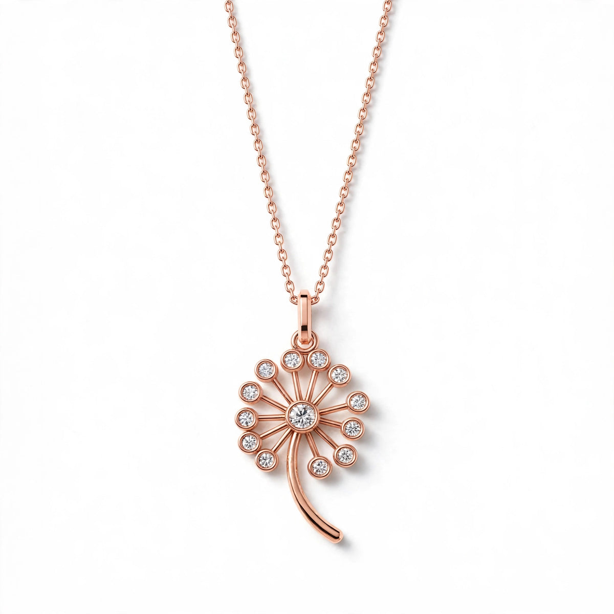 Karahindiba Kolye | Fable Serisi | 925 Gümüş | Mihu Jewelry