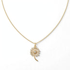 Karahindiba Kolye | Fable Serisi | 925 Gümüş | Mihu Jewelry