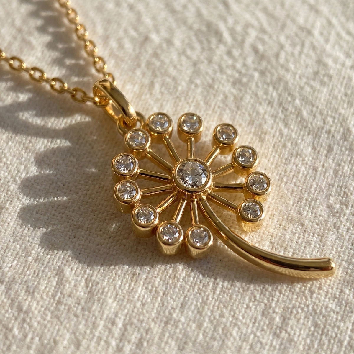 Karahindiba Kolye | Fable Serisi | 925 Gümüş | Mihu Jewelry