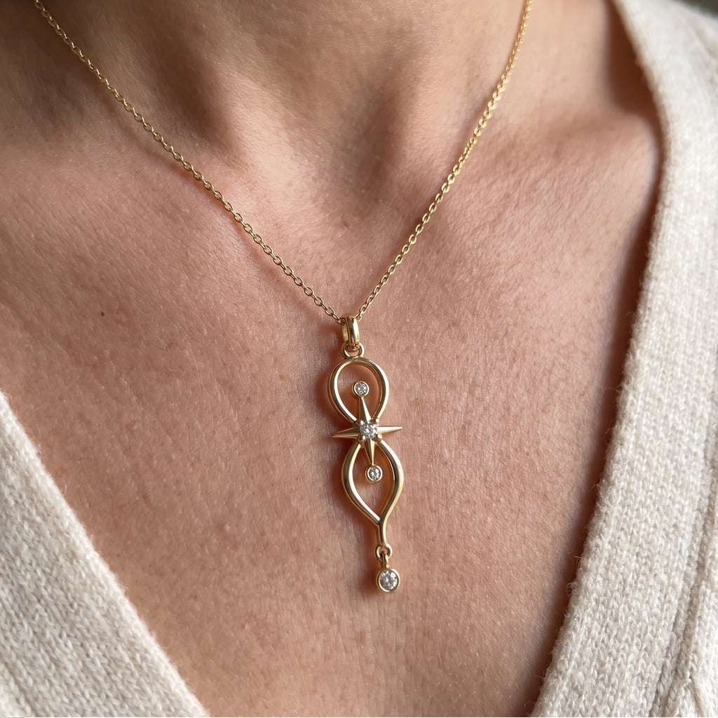 ENFJ Öncü Kolye | MBTI Serisi | 925 Gümüş | Mihu Jewelry