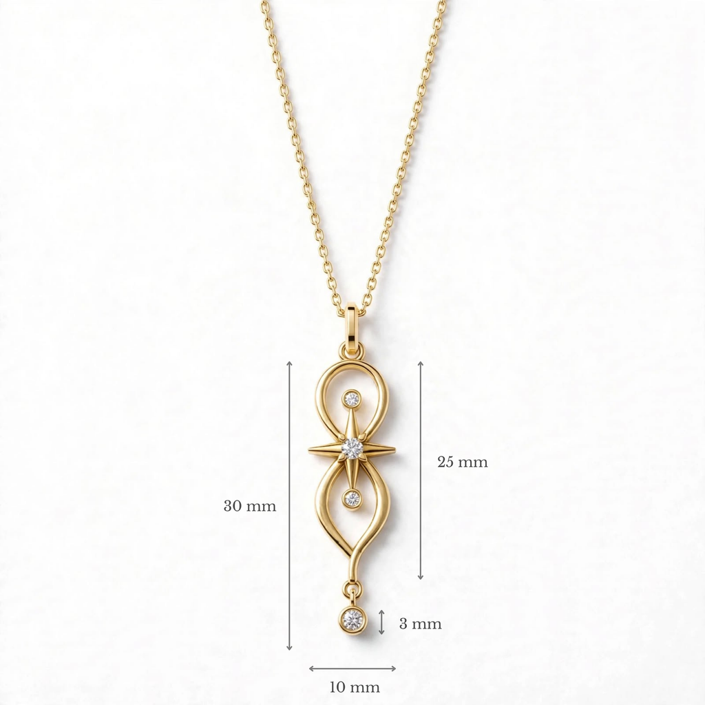 ENFJ Öncü Kolye | MBTI Serisi | 925 Gümüş | Mihu Jewelry