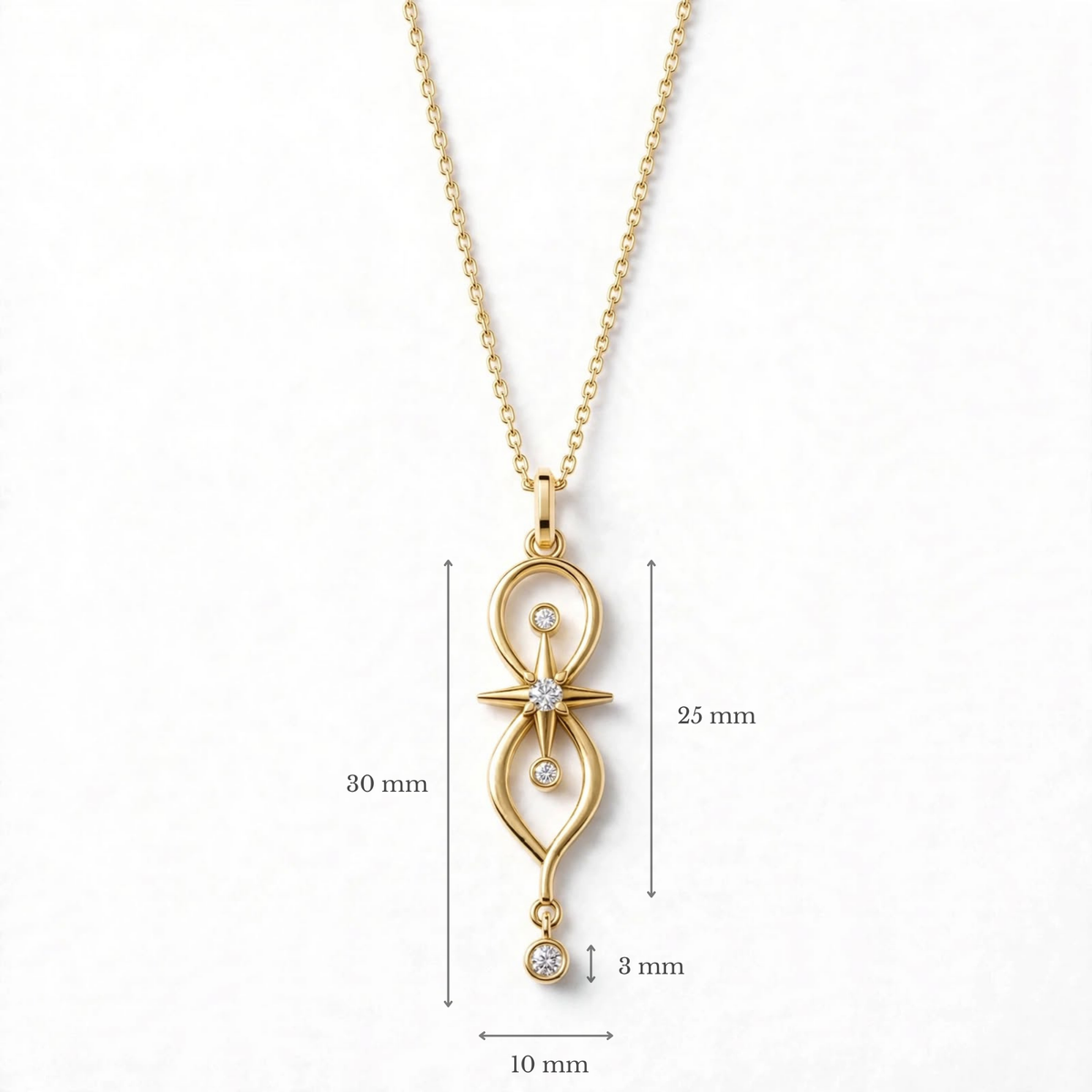 ENFJ Öncü Kolye | MBTI Serisi | 925 Gümüş | Mihu Jewelry