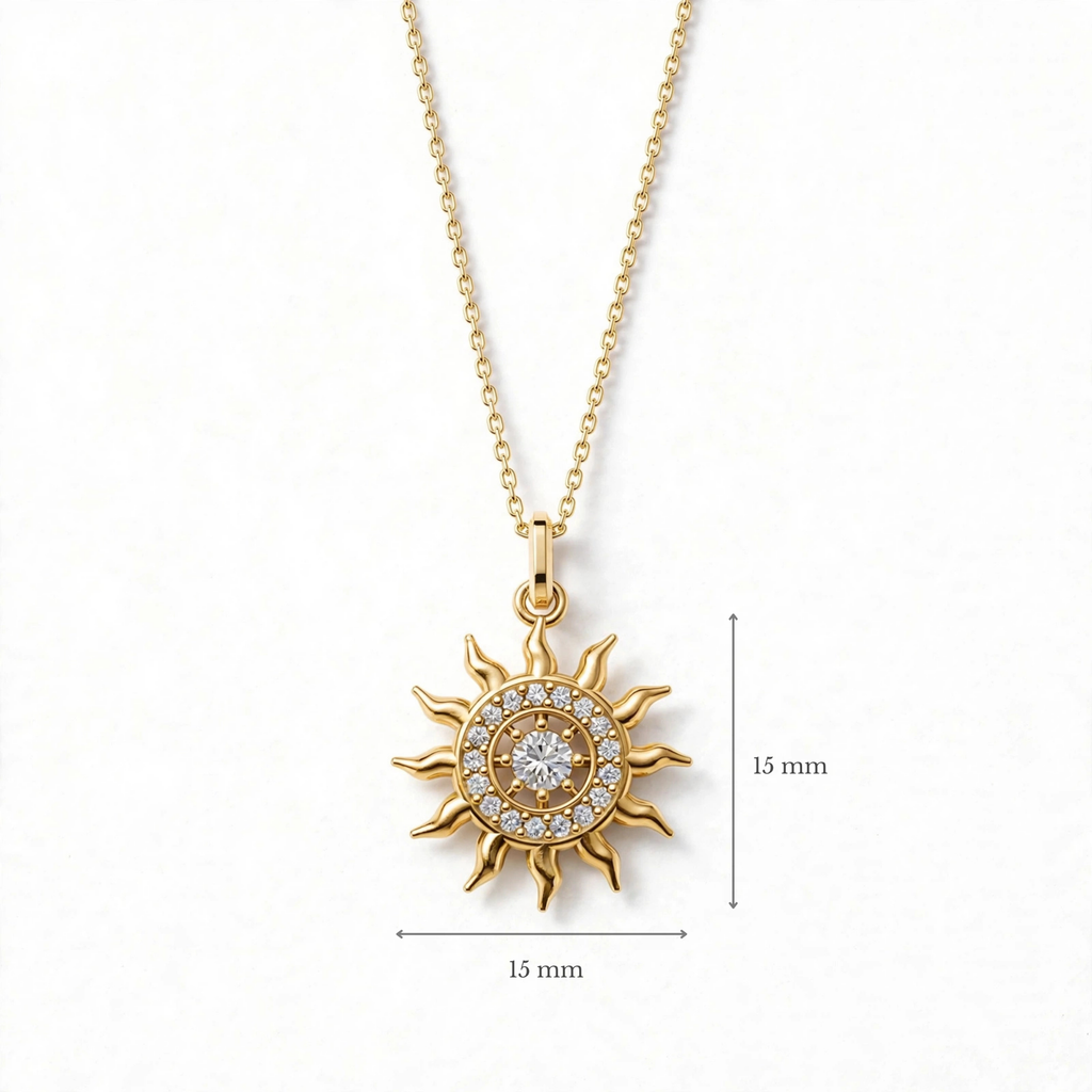 ENFP Güneş Kolye | MBTI Serisi | 925 Gümüş | Mihu Jewelry