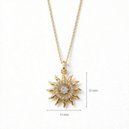 ENFP Güneş Kolye | MBTI Serisi | 925 Gümüş | Mihu Jewelry