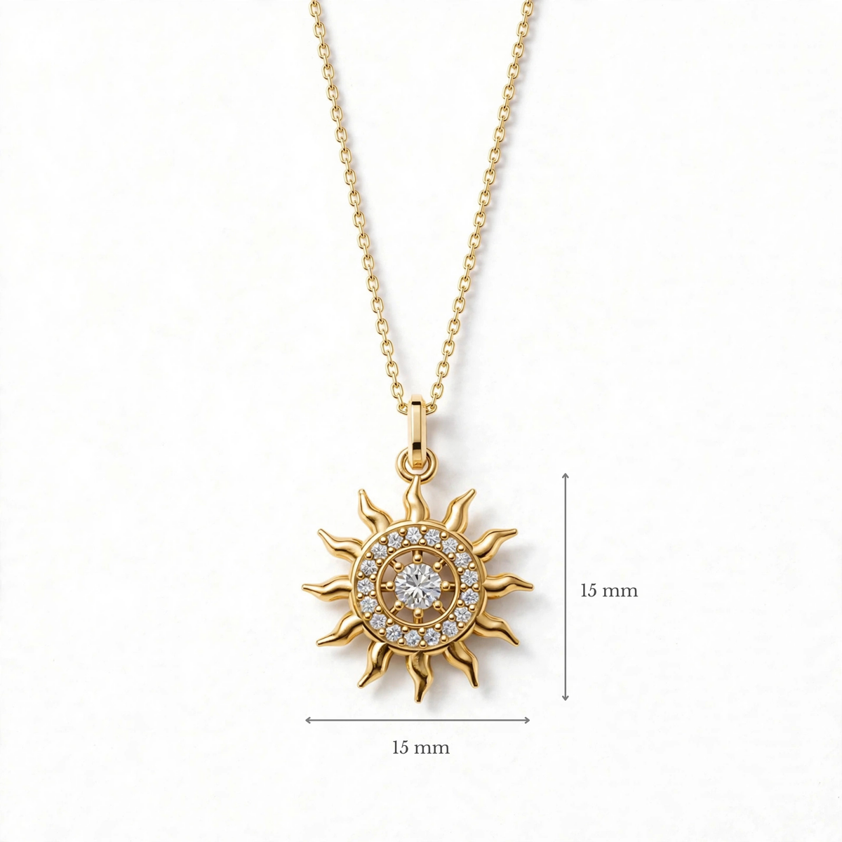 ENFP Güneş Kolye | MBTI Serisi | 925 Gümüş | Mihu Jewelry