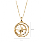ENTJ Komutan Kolye | MBTI Serisi | 925 Gümüş | Mihu Jewelry
