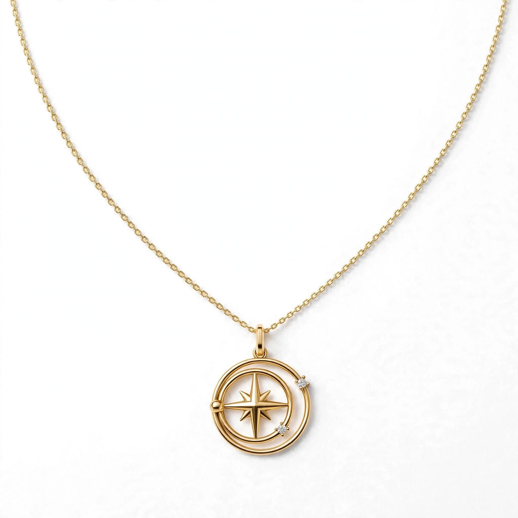 ENTJ Komutan Kolye | MBTI Serisi | 925 Gümüş | Mihu Jewelry