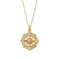 ENTP Pusula Kolye | Altın Kaplama 925 Gümüş | Mihu Jewelry