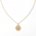 ENTP Pusula Kolye | Altın Kaplama 925 Gümüş | Mihu Jewelry