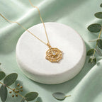 ENTP Pusula Kolye | Altın Kaplama 925 Gümüş | Mihu Jewelry