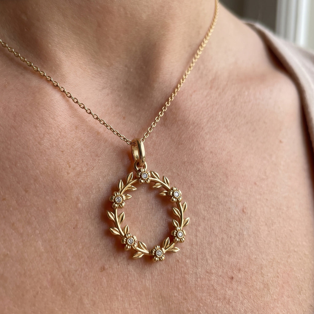 ESFJ Çelenk Kolye | MBTI Serisi | 925 Gümüş | Mihu Jewelry