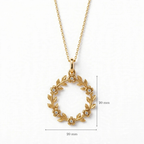 ESFJ Çelenk Kolye | MBTI Serisi | 925 Gümüş | Mihu Jewelry