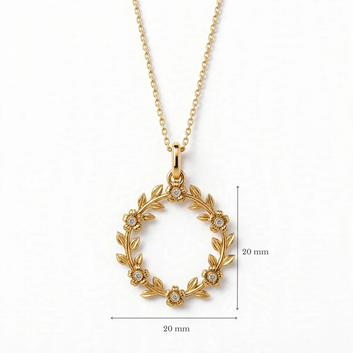 ESFJ Çelenk Kolye | MBTI Serisi | 925 Gümüş | Mihu Jewelry