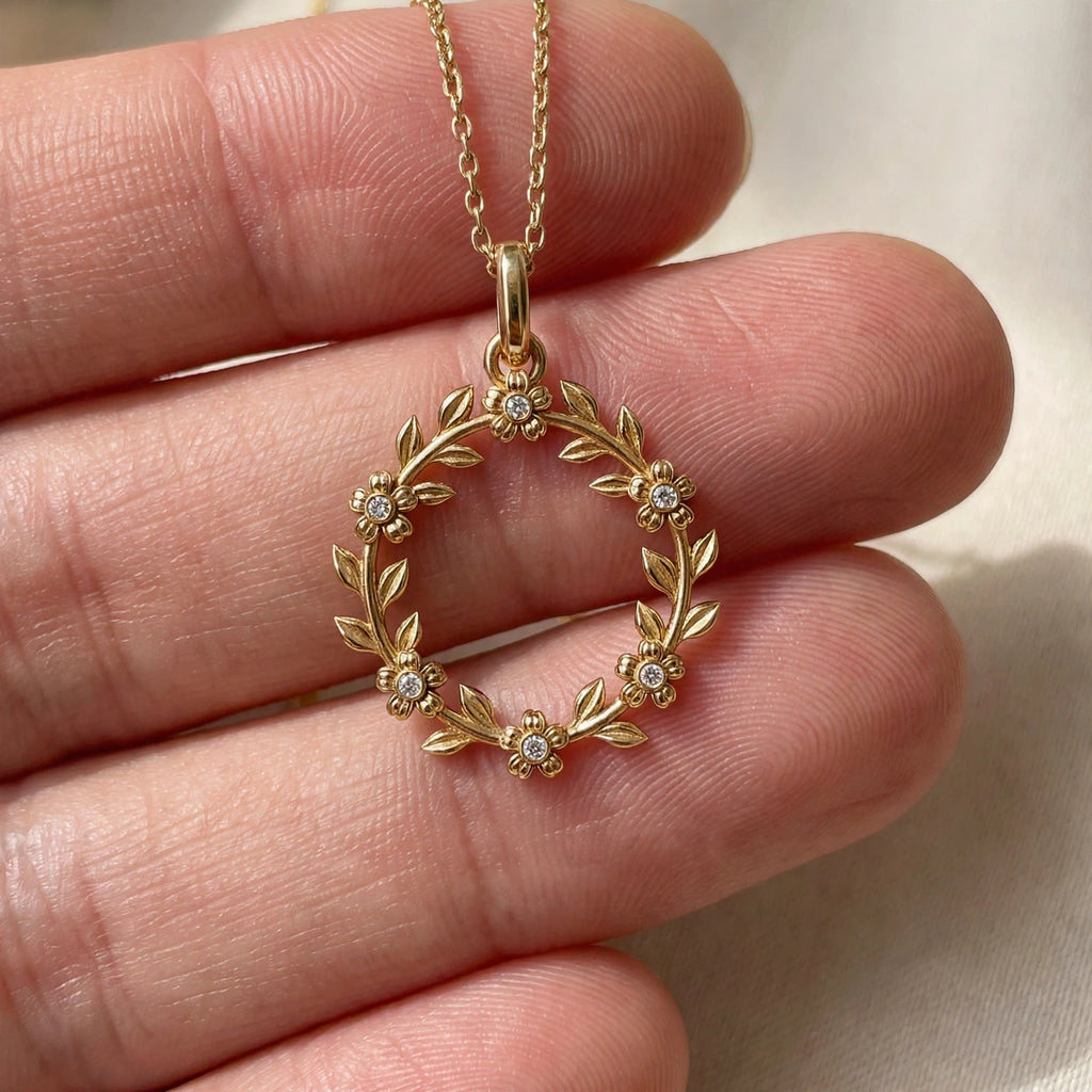 ESFJ Çelenk Kolye | MBTI Serisi | 925 Gümüş | Mihu Jewelry