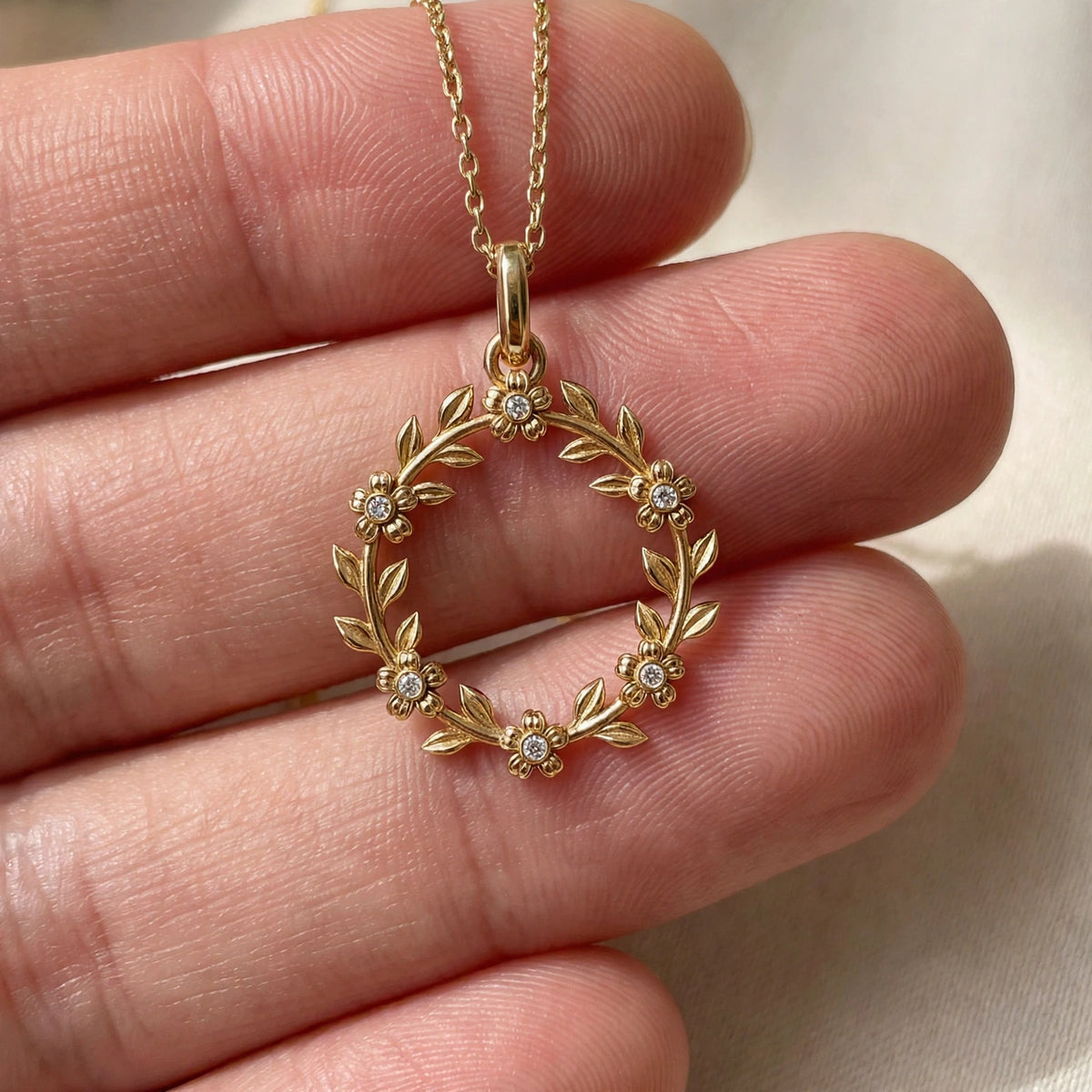 ESFJ Çelenk Kolye | MBTI Serisi | 925 Gümüş | Mihu Jewelry