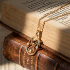 ESTJ Kum Saati Kolye | Altın Kaplama 925 Gümüş | Mihu Jewelry