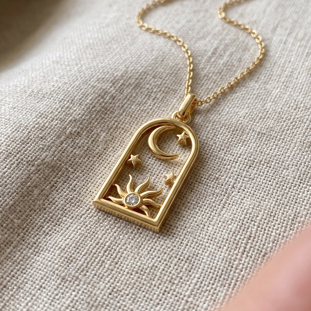 INFP Celestial Kolye | MBTI Serisi | 925 Gümüş | Mihu Jewelry