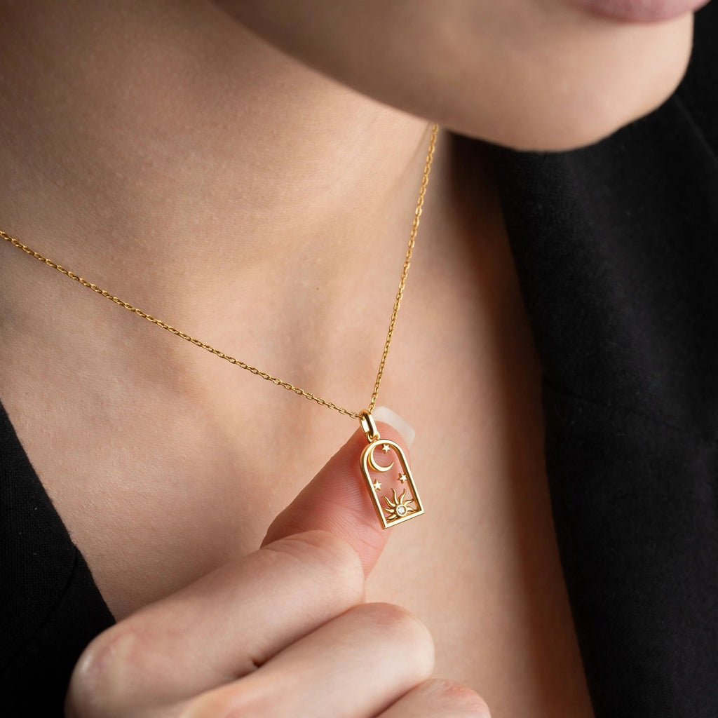 INFP Celestial Kolye | MBTI Serisi | 925 Gümüş | Mihu Jewelry