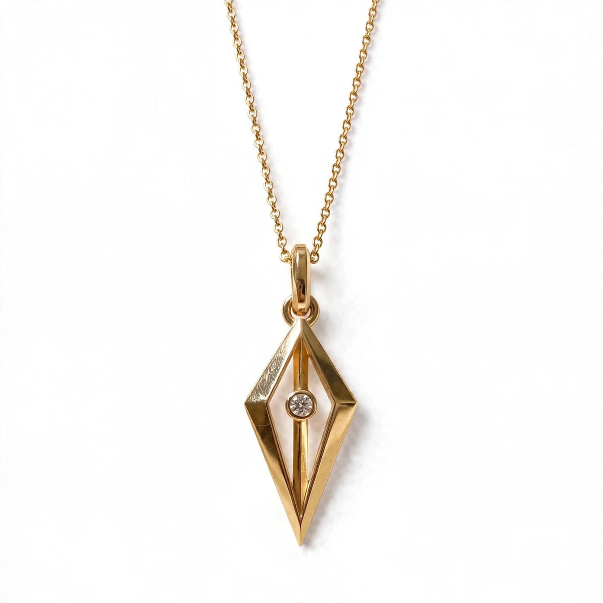 INTJ Mimar Kolye | Altın Kaplama 925 Gümüş | Mihu Jewelry