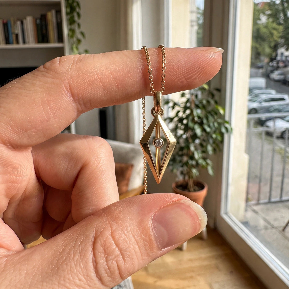 INTJ Mimar Kolye | Altın Kaplama 925 Gümüş | Mihu Jewelry