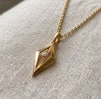 INTJ Mimar Kolye | Altın Kaplama 925 Gümüş | Mihu Jewelry