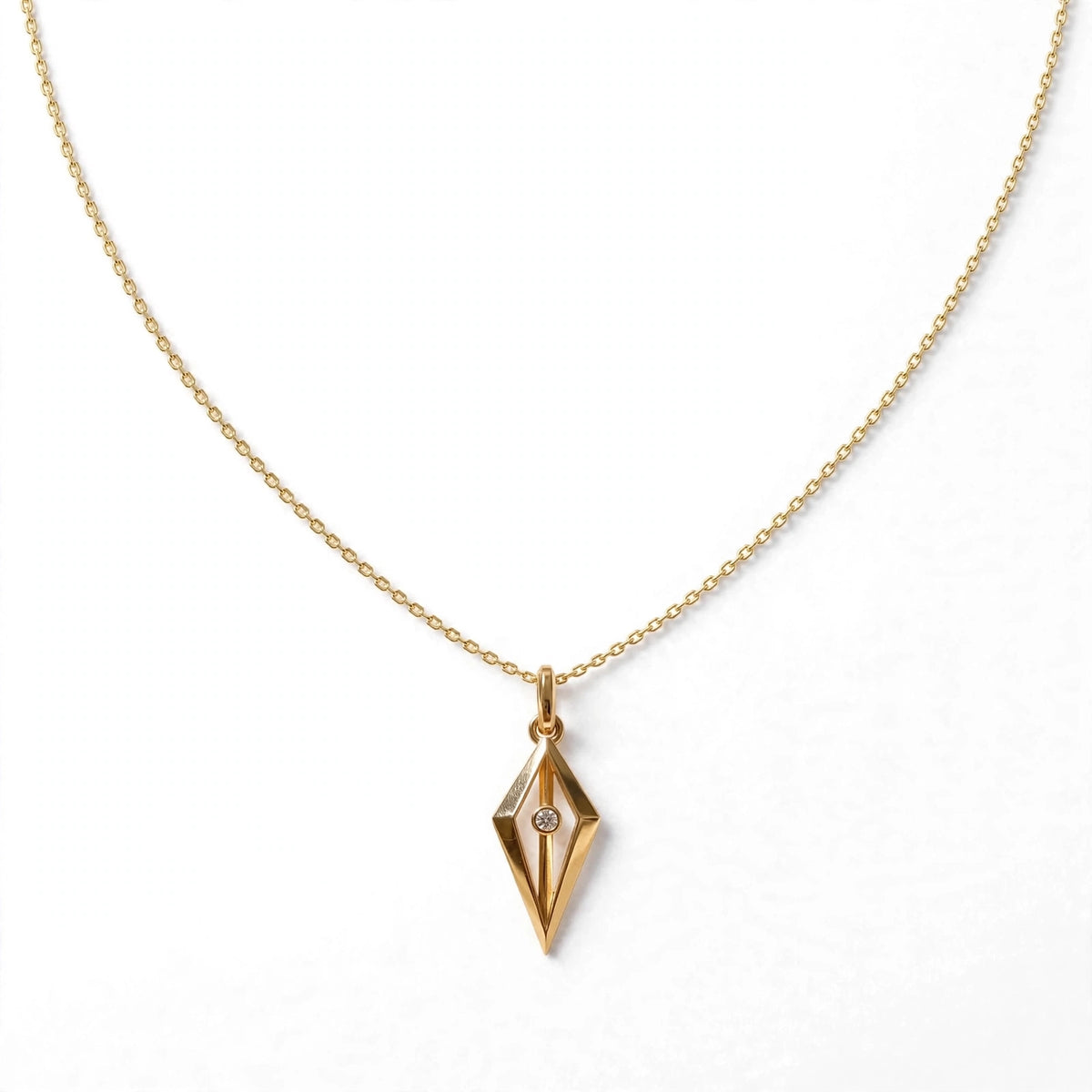 INTJ Mimar Kolye | Altın Kaplama 925 Gümüş | Mihu Jewelry
