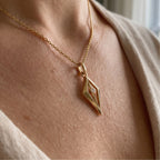 INTJ Mimar Kolye | Altın Kaplama 925 Gümüş | Mihu Jewelry