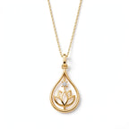 ISFP Lotus Kolye | MBTI Serisi | 925 Gümüş | Mihu Jewelry