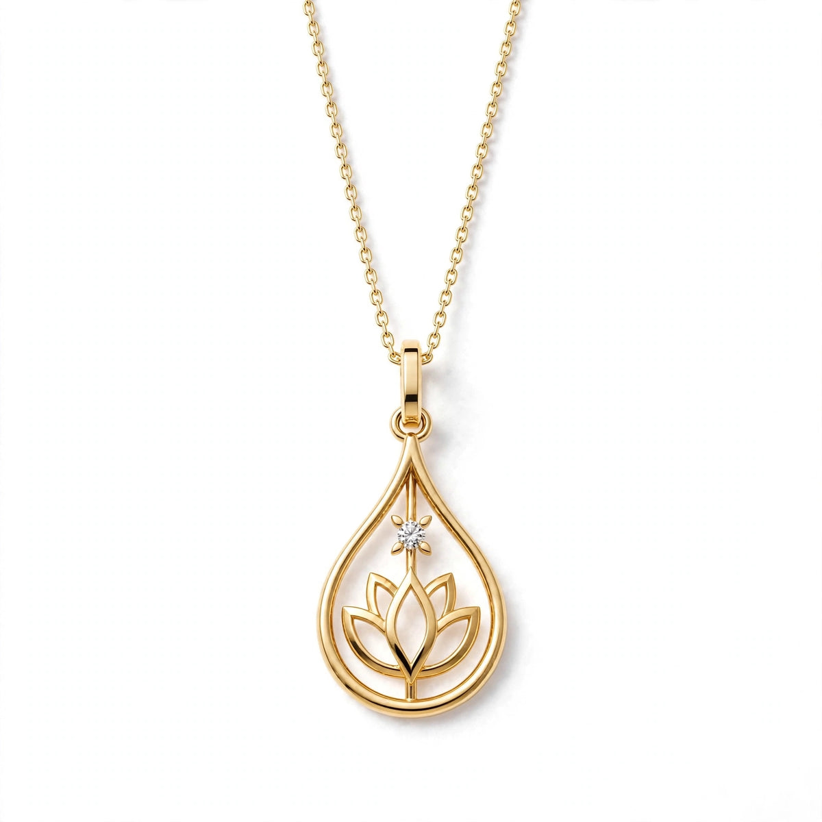 ISFP Lotus Kolye | MBTI Serisi | 925 Gümüş | Mihu Jewelry