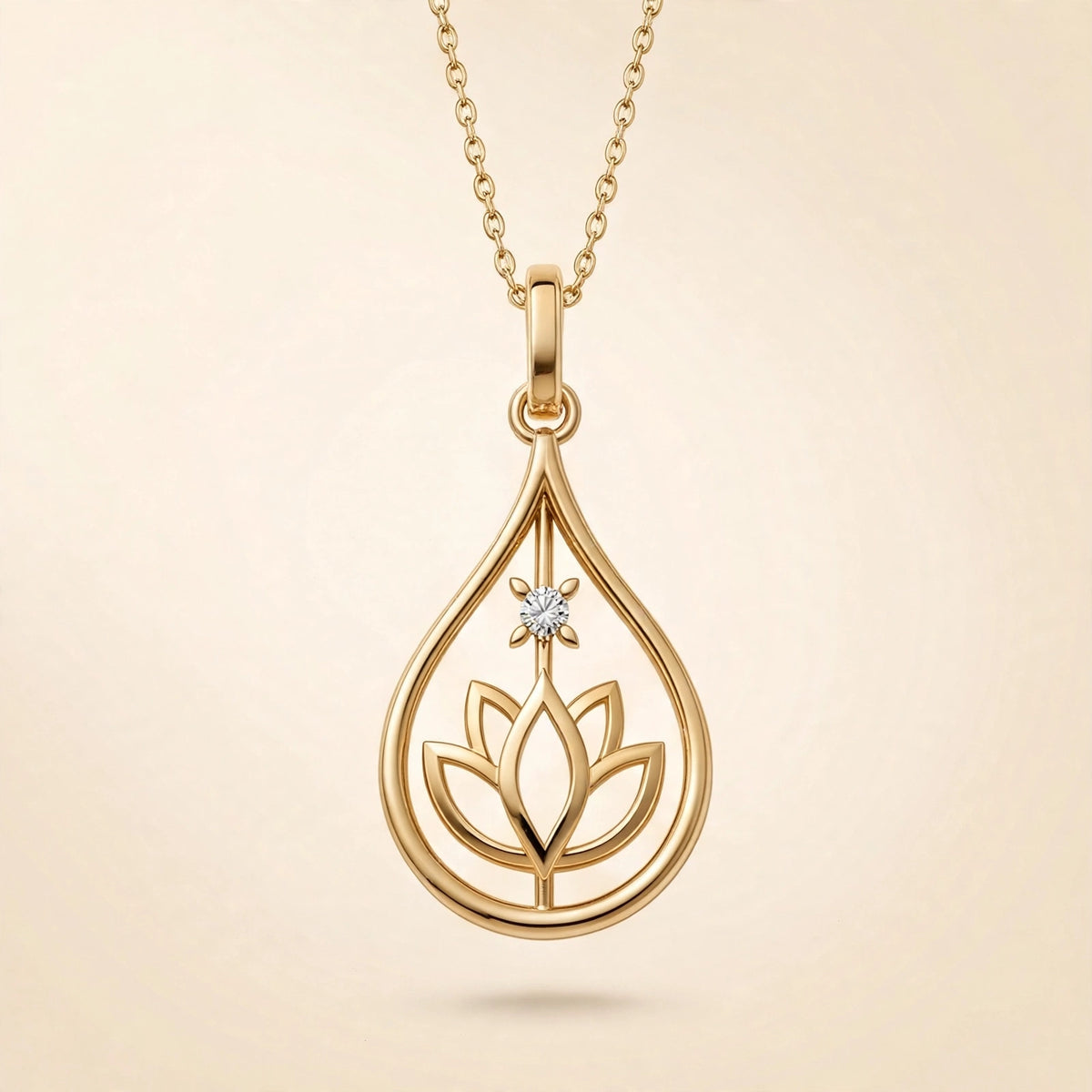 ISFP Lotus Kolye | MBTI Serisi | 925 Gümüş | Mihu Jewelry