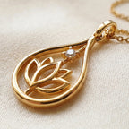 ISFP Lotus Kolye | MBTI Serisi | 925 Gümüş | Mihu Jewelry