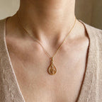 ISFP Lotus Kolye | MBTI Serisi | 925 Gümüş | Mihu Jewelry