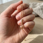 ISFP Lotus Kolye | MBTI Serisi | 925 Gümüş | Mihu Jewelry