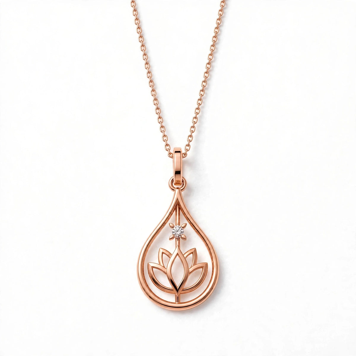 ISFP Lotus Kolye | MBTI Serisi | 925 Gümüş | Mihu Jewelry