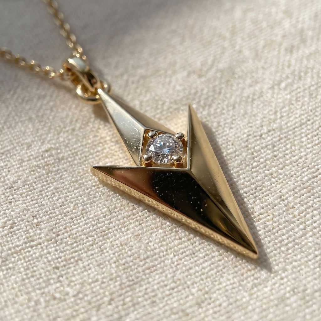 ISTJ Hedef Kolye | MBTI Serisi | 925 Gümüş | Mihu Jewelry