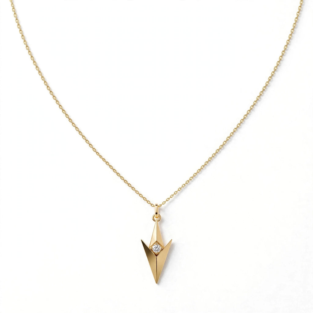 ISTJ Hedef Kolye | MBTI Serisi | 925 Gümüş | Mihu Jewelry