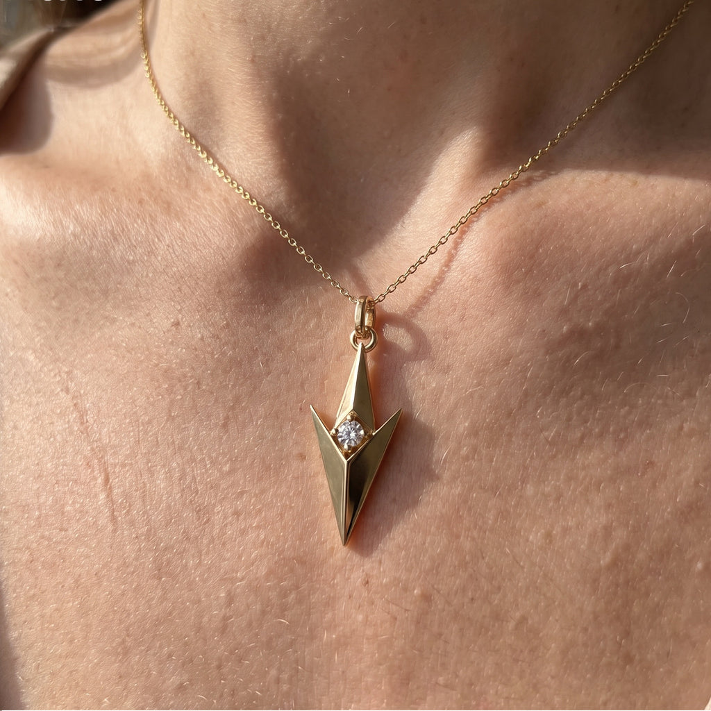 ISTJ Hedef Kolye | MBTI Serisi | 925 Gümüş | Mihu Jewelry