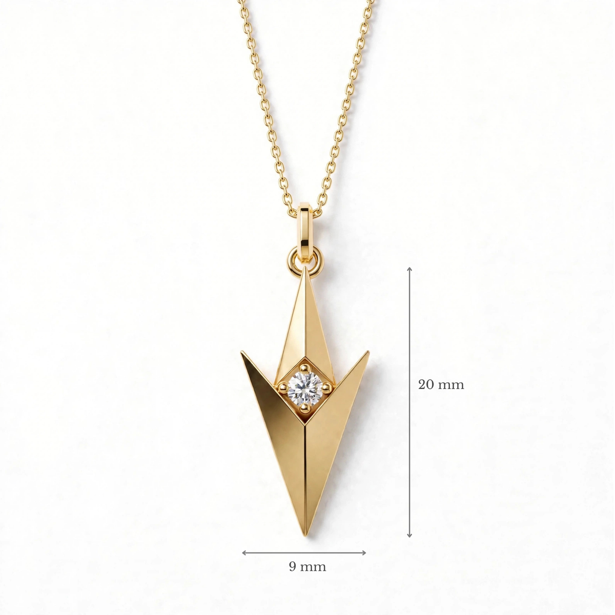 ISTJ Hedef Kolye | MBTI Serisi | 925 Gümüş | Mihu Jewelry