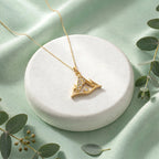 ISTP Dağ Kolye | Altın Kaplama 925 Gümüş | Mihu Jewelry