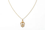 Kuzey Yıldızı Lale Kolye | Fable Serisi | 925 Gümüş | Mihu Jewelry