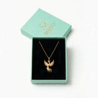 Sinekkuşu Kolye | Fable Serisi | Altın Kaplama 925 Gümüş | Mihu Jewelry