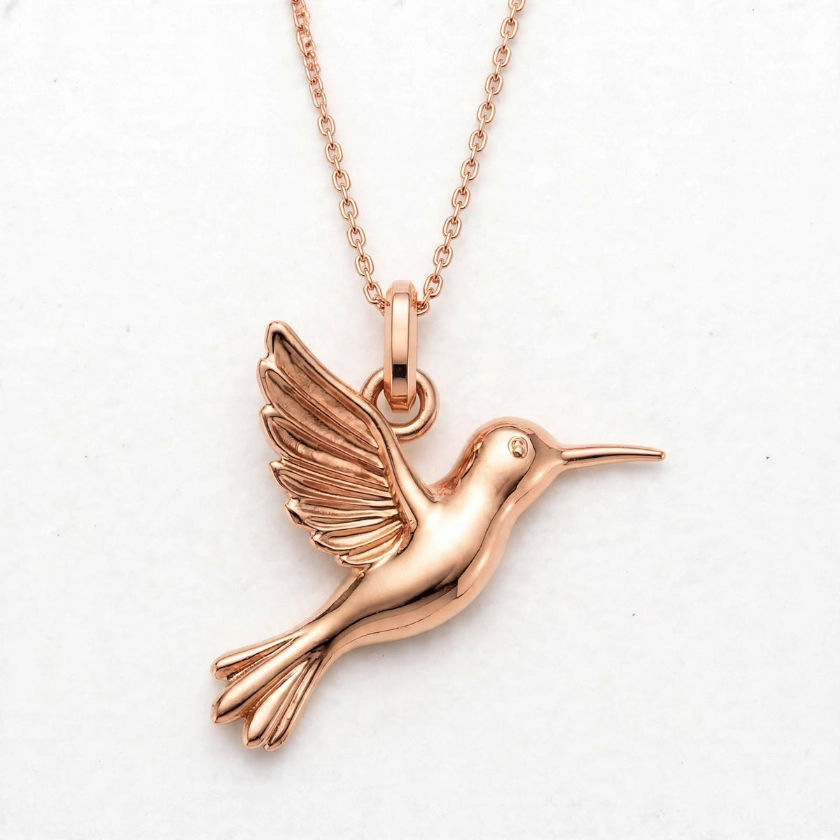 Sinekkuşu Kolye | Fable Serisi | Altın Kaplama 925 Gümüş | Mihu Jewelry